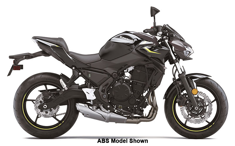 New 2025 Kawasaki Z650 Metallic Matte Dark Gray / Metallic Flat