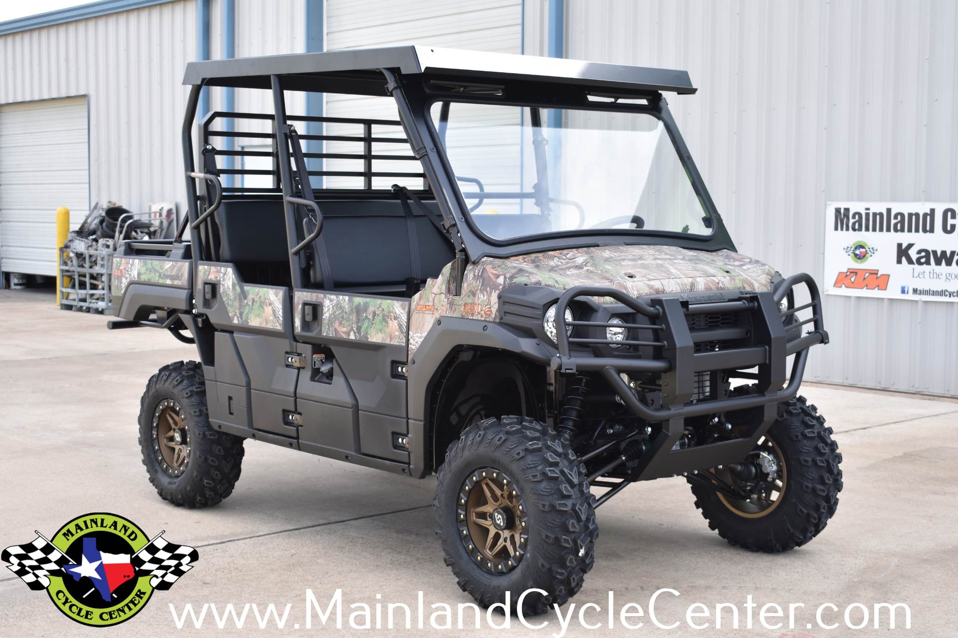 New 2018 Kawasaki Mule PRO-FXT EPS Camo Realtree Xtra Green Camo