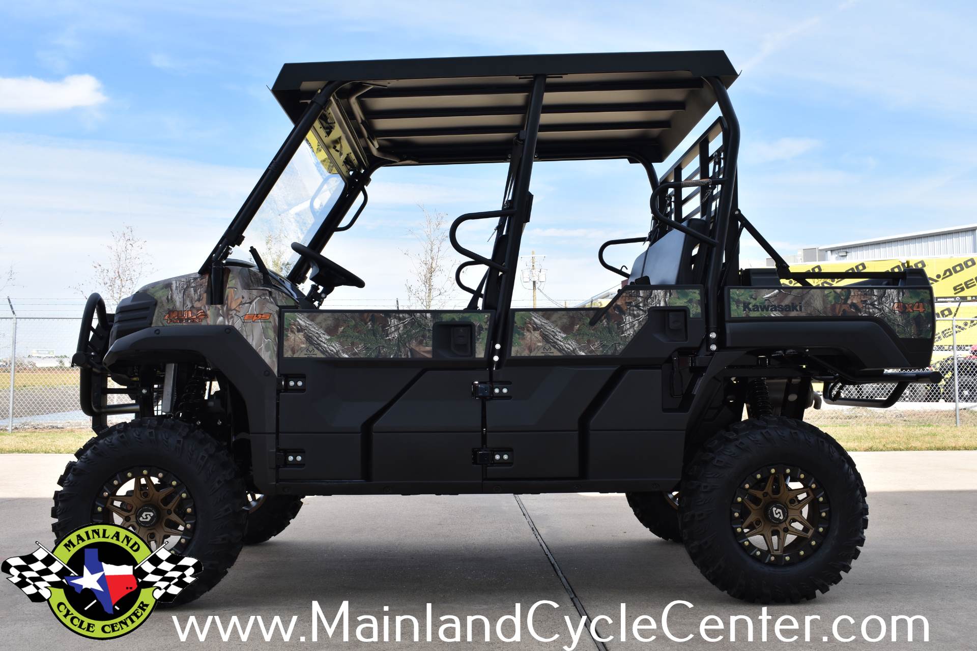 New 2018 Kawasaki Mule PRO-FXT EPS Camo Realtree Xtra Green Camo