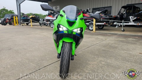 New 2026 Kawasaki Ninja® ZX™-6R Lime Green | Motorcycles in La