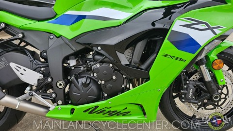 New 2026 Kawasaki Ninja® ZX™-6R Lime Green | Motorcycles in La