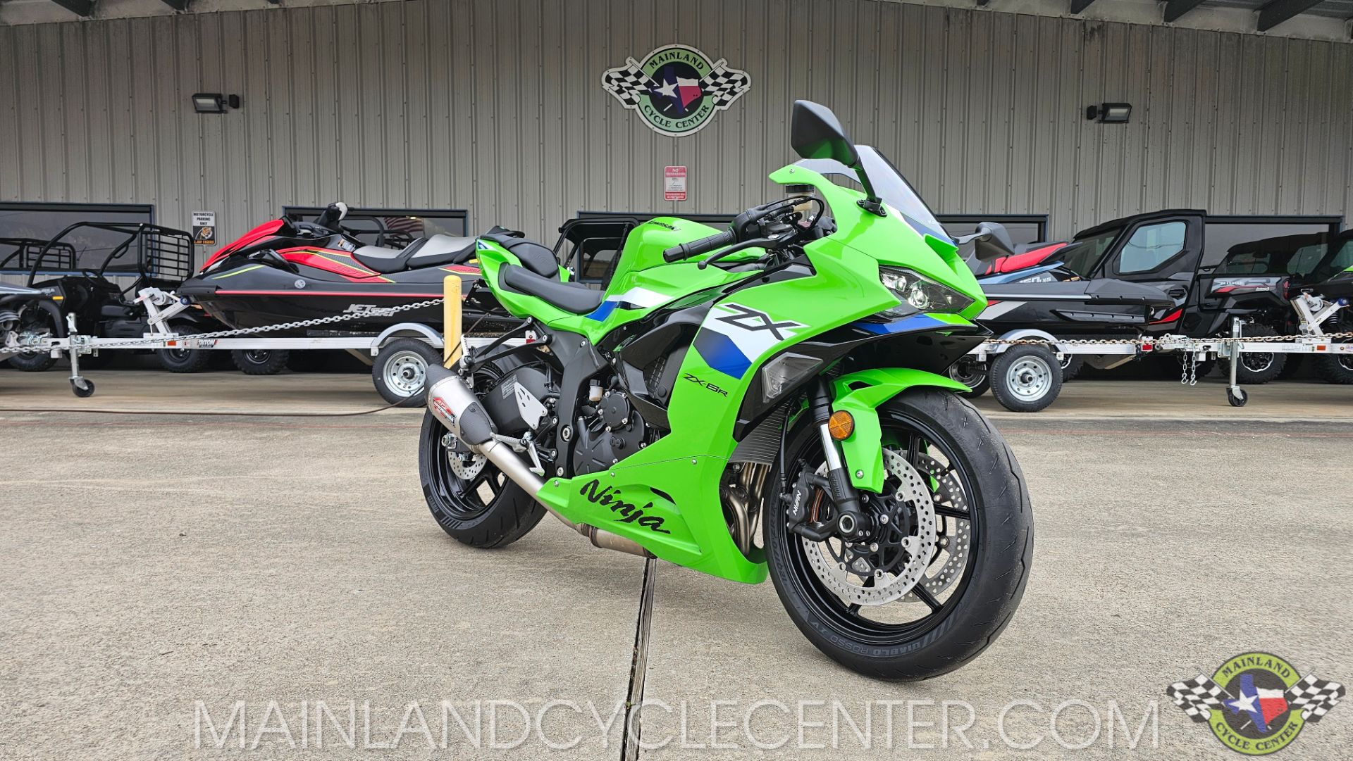 S様 New 2026 Kawasaki Ninja® ZX™-6R Lime Green | Motorcycles in La