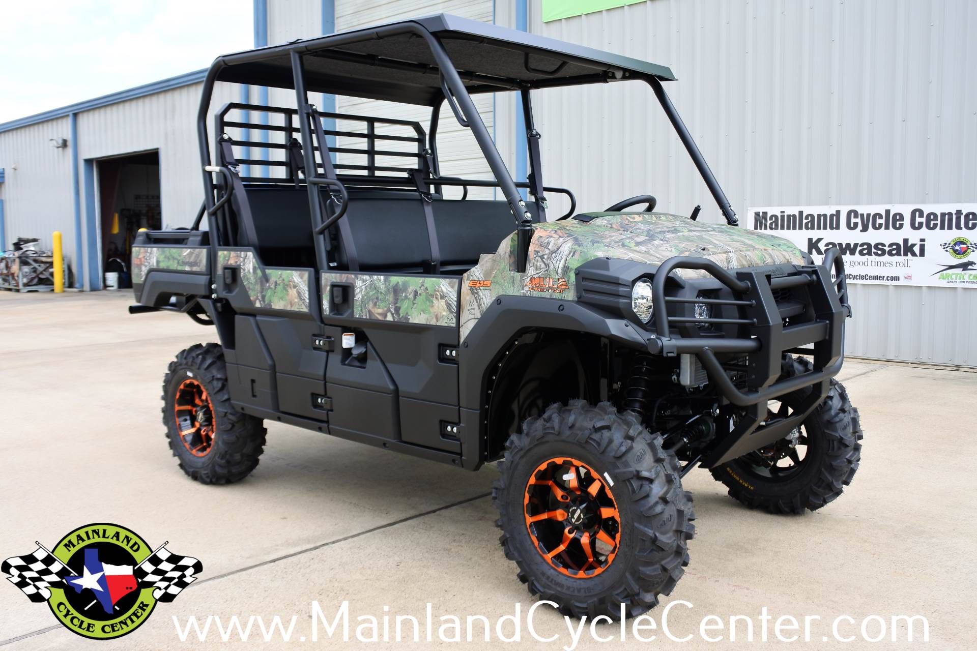 New 2017 Kawasaki Mule PRO-FXT EPS Camo Realtree Xtra Green Camo