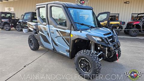 CQ 4+×2 New 2025 Kawasaki RIDGE XR CREW Limited HVAC Metallic Bluish
