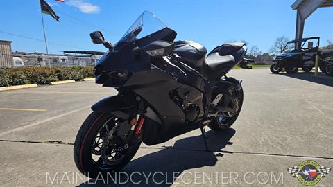 New 2025 Kawasaki Ninja ZX-10R Metallic Flat Spark Black