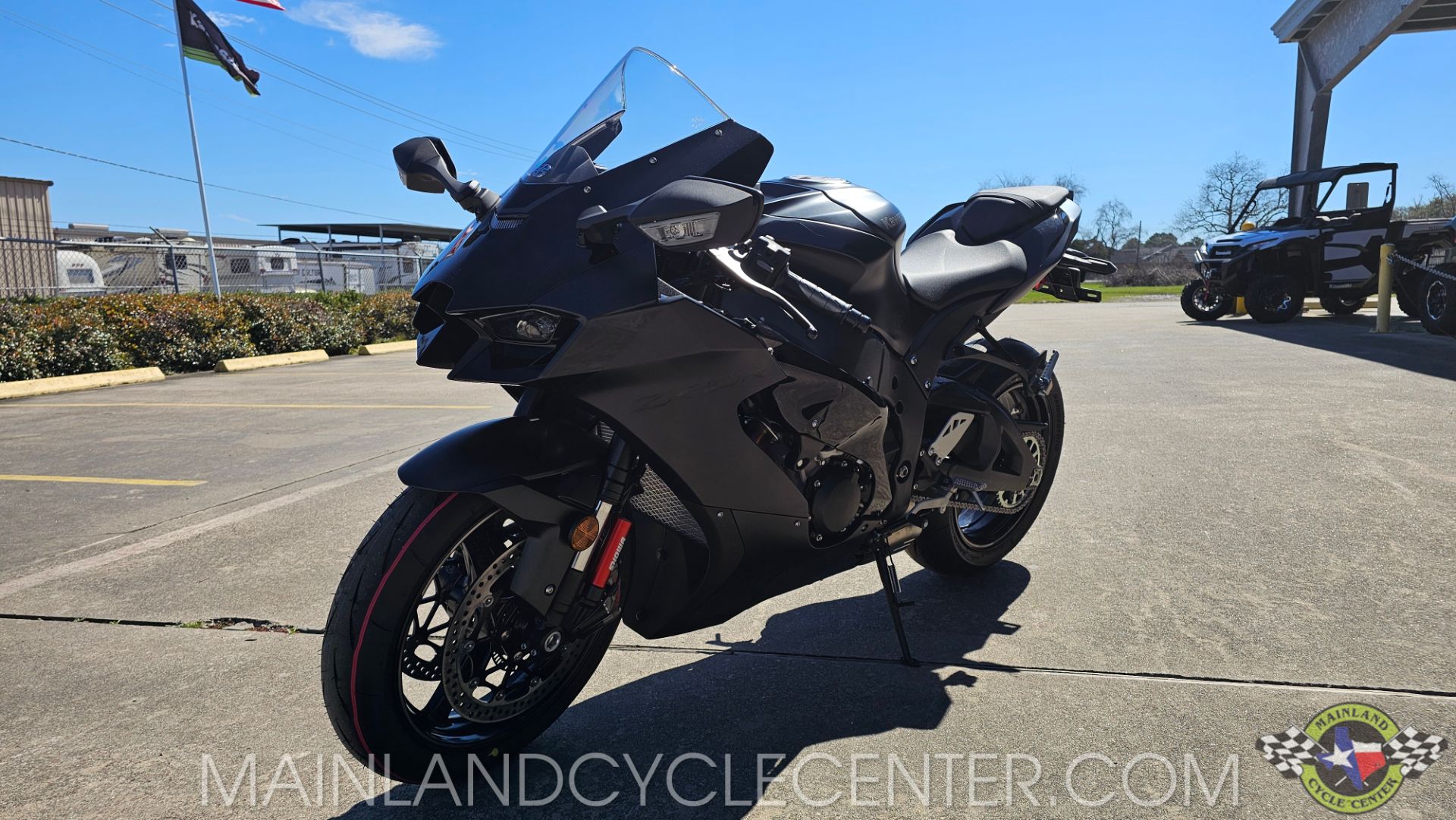 New 2025 Kawasaki Ninja ZX-10R Metallic Flat Spark Black