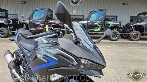 New 2025 Kawasaki Ninja 500 ABS Metallic Flat Spark Black