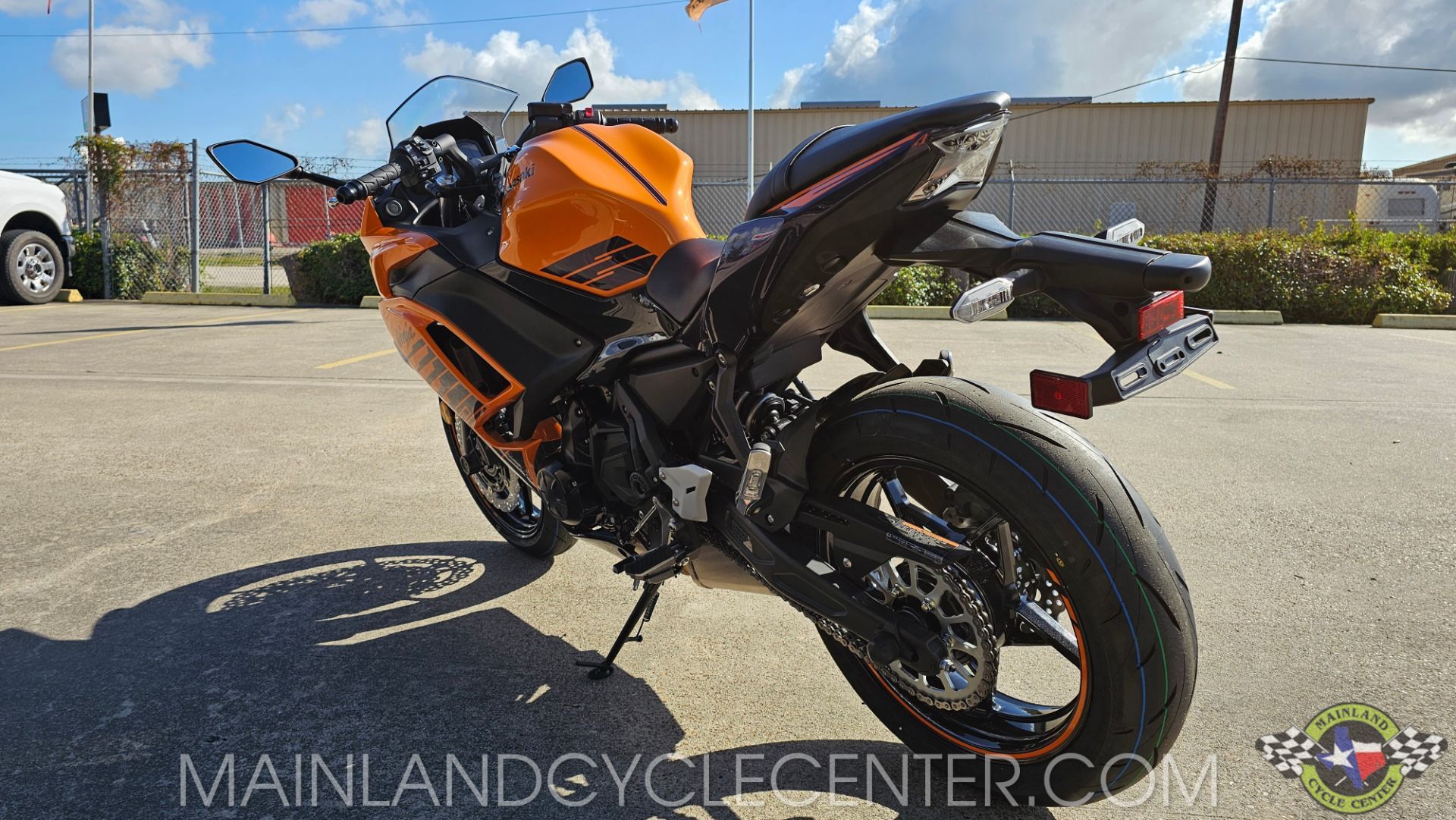 New 2025 Kawasaki Ninja 650 ABS Candy Steel Furnace Orange