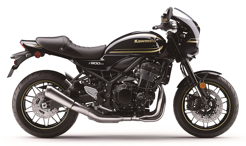 New 2025 Kawasaki Z900RS Cafe ABS Metallic Diablo Black