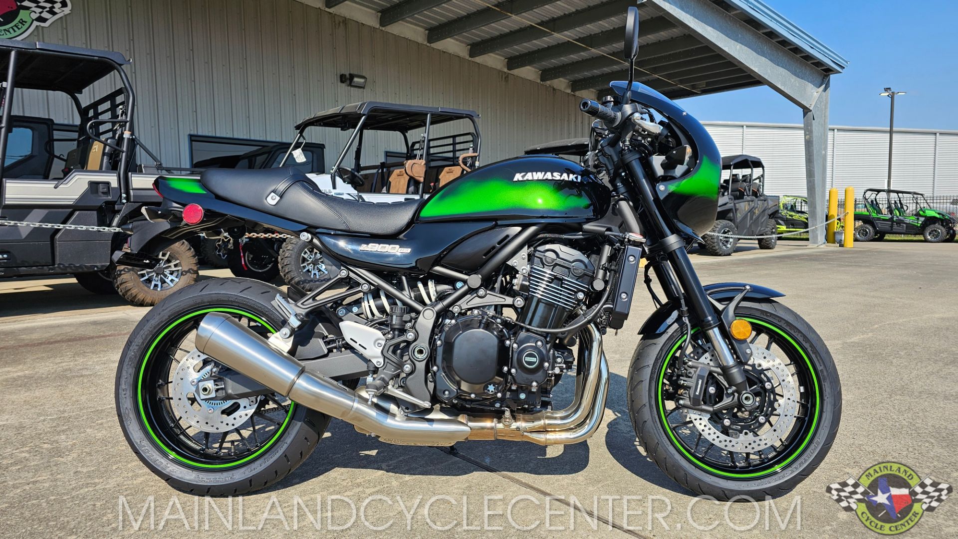 New 2025 Kawasaki Z900RS Cafe ABS Ebony | Motorcycles in La Marque
