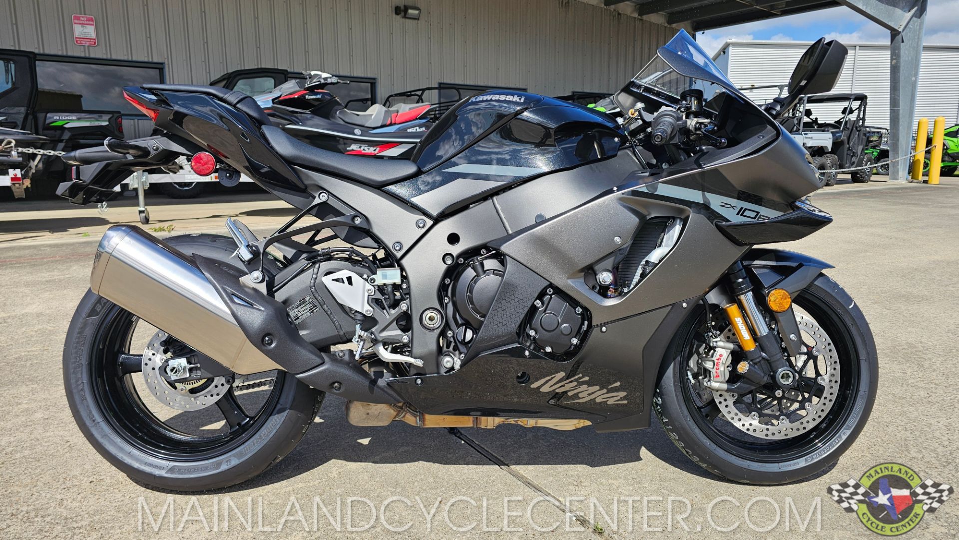 New 2026 Kawasaki Ninja® ZX™-10R ABS Metallic Matte Graphenesteel