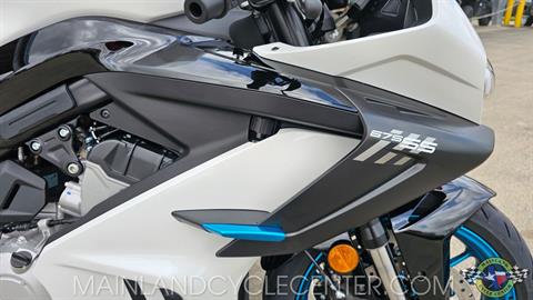 New 2025 CFMOTO 675SS Nebula White | Motorcycles in La Marque, TX