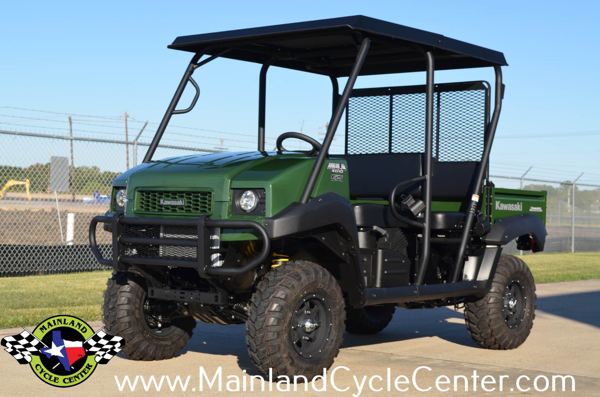 New 2017 Kawasaki Mule 4010 Trans4x4 Timberline Green