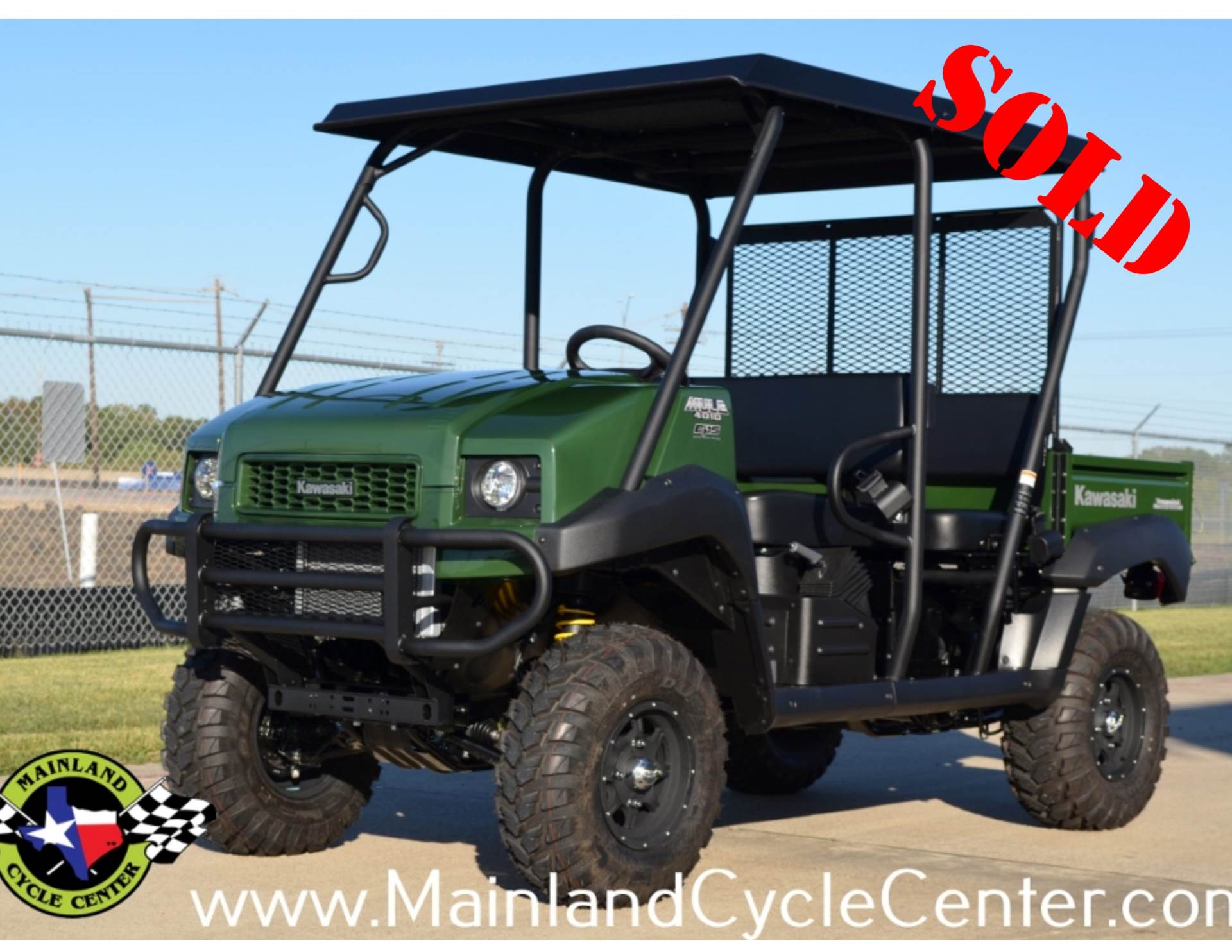 New 2017 Kawasaki Mule 4010 Trans4x4 Timberline Green | Utility