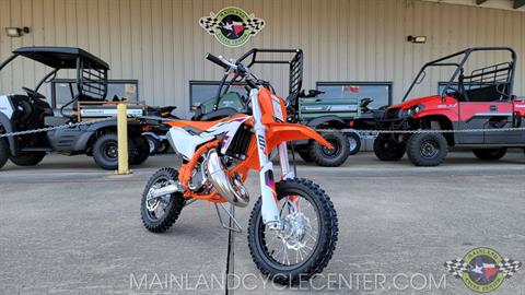 New 2024 KTM 50 SX Orange Motorcycles in La Marque, TX