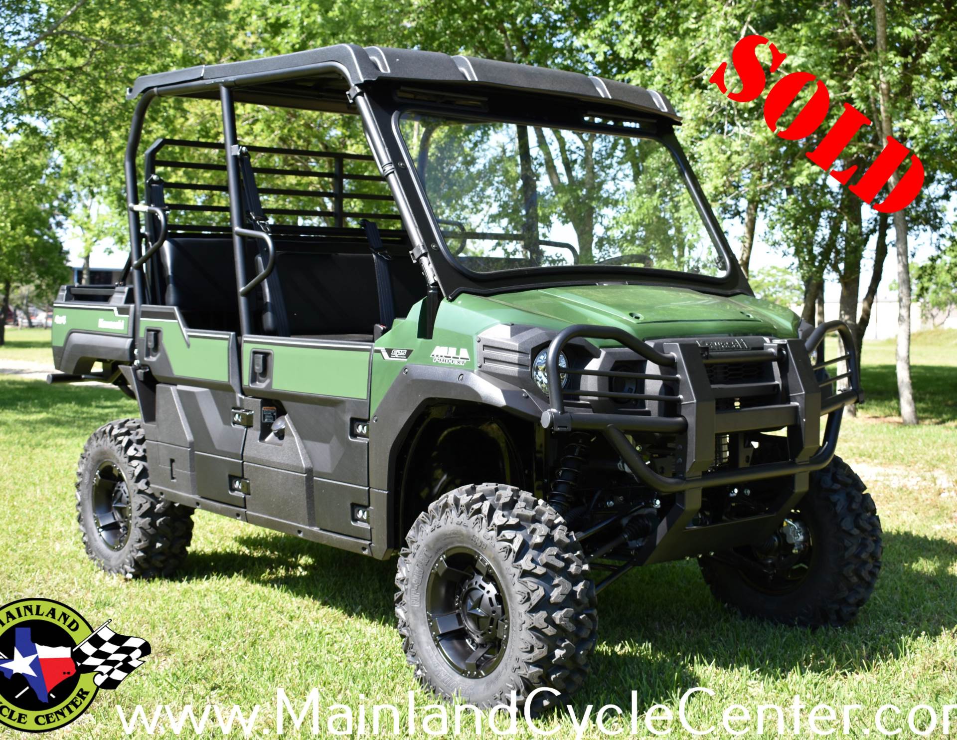 New 2018 Kawasaki Mule PRO-FXT EPS Timberline Green | Utility