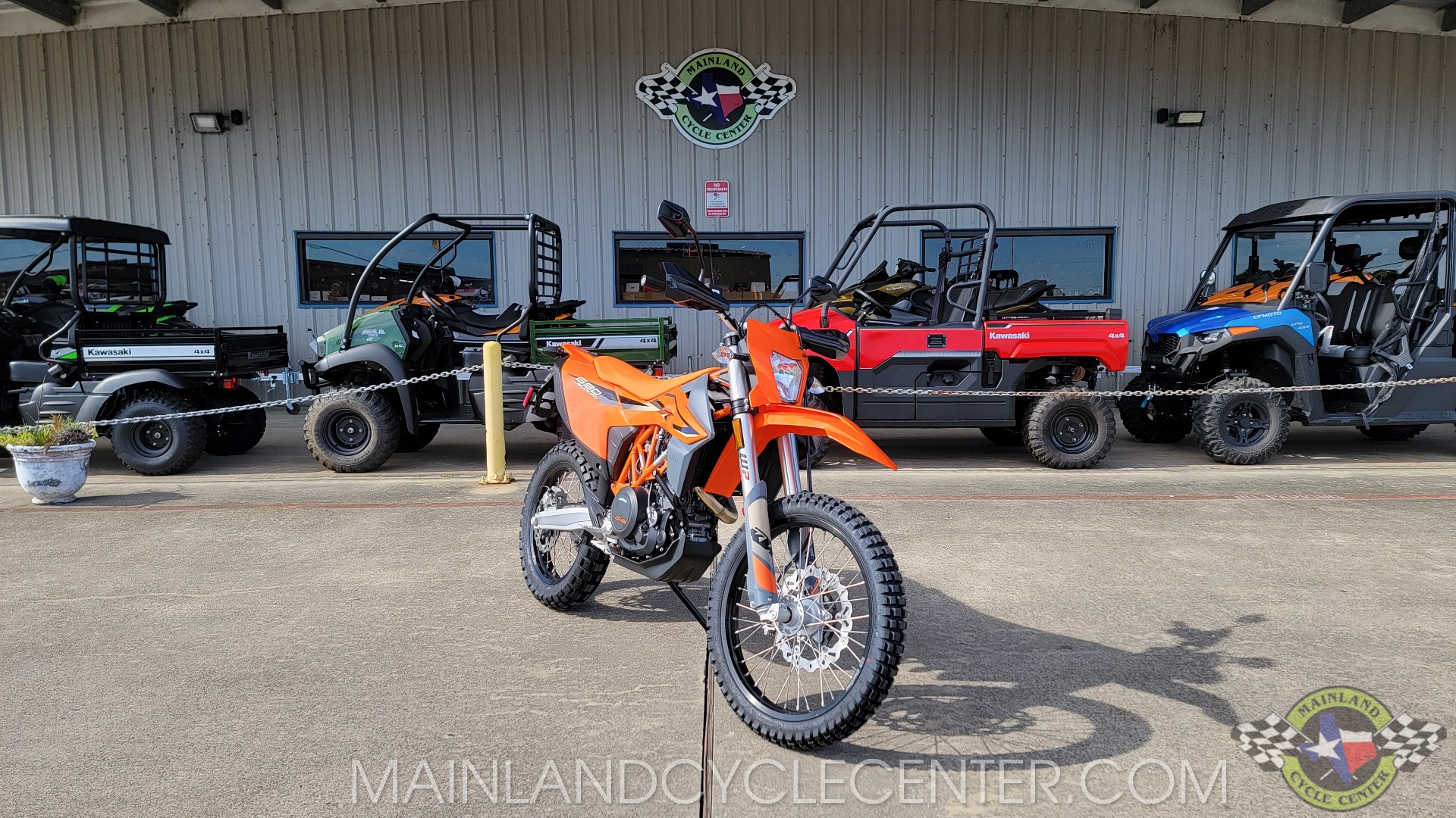 New 2024 KTM 690 Enduro R Orange Grey Motorcycles in La Marque