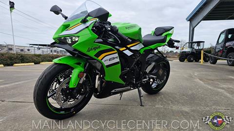 New 2025 Kawasaki Ninja ZX-6R KRT Edition ABS Lime Green