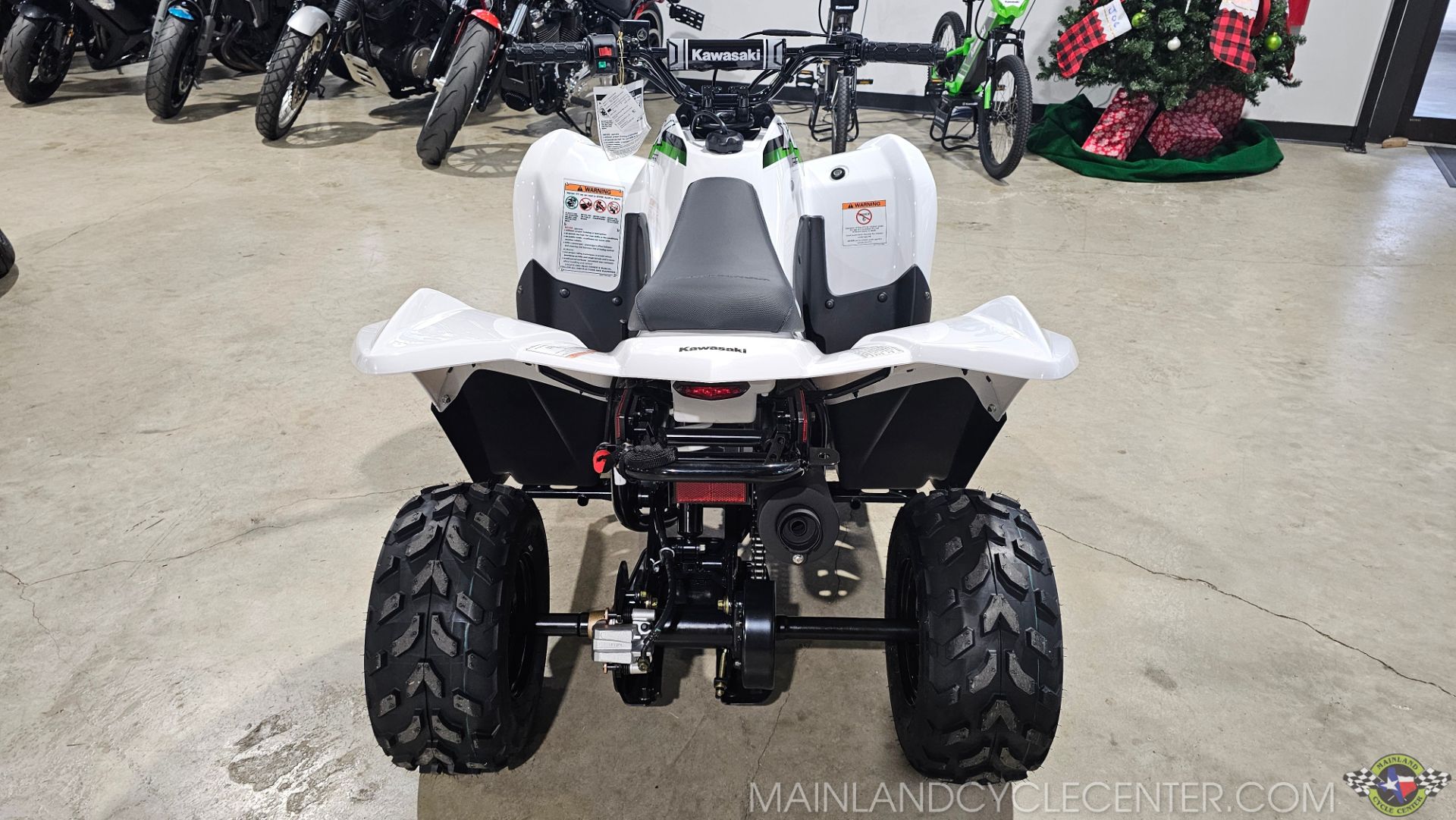 New 2026 Kawasaki KFX 50 Bright White | ATVs in La Marque, TX