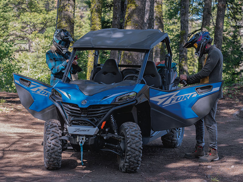 New 2023 CFMOTO ZForce 800 Trail Royal Blue | Utility