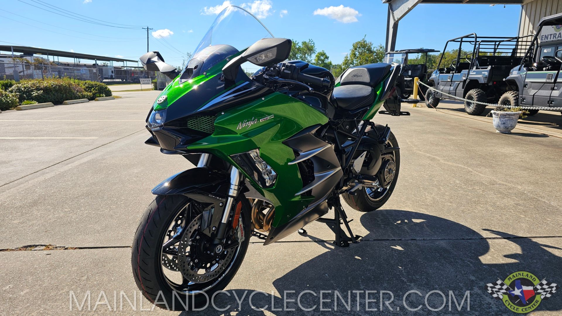 New 2025 Kawasaki Ninja H2 SX SE ABS Emerald Blazed Green