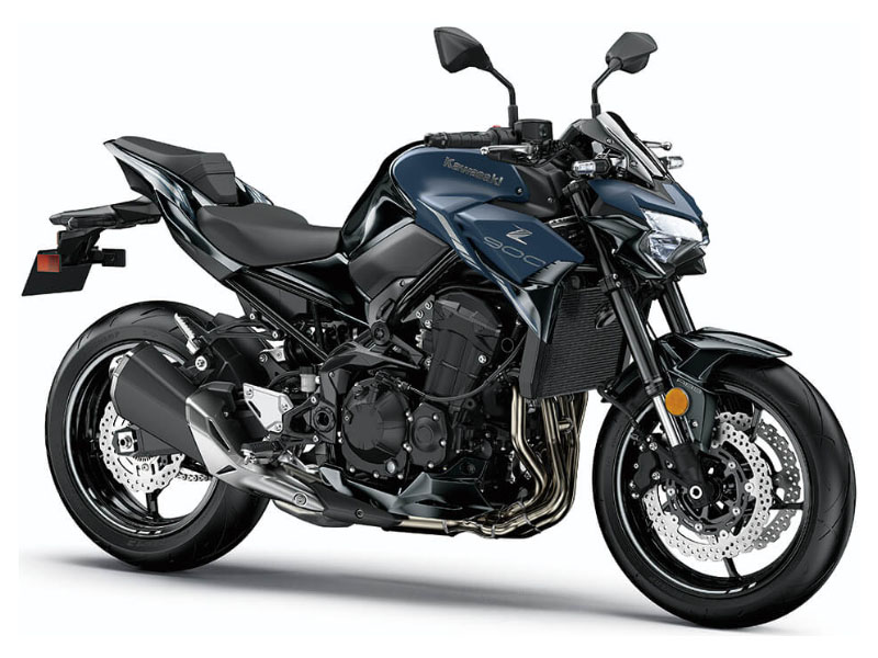 New 2022 Kawasaki Z900 ABS Metallic Matte Twilight Blue