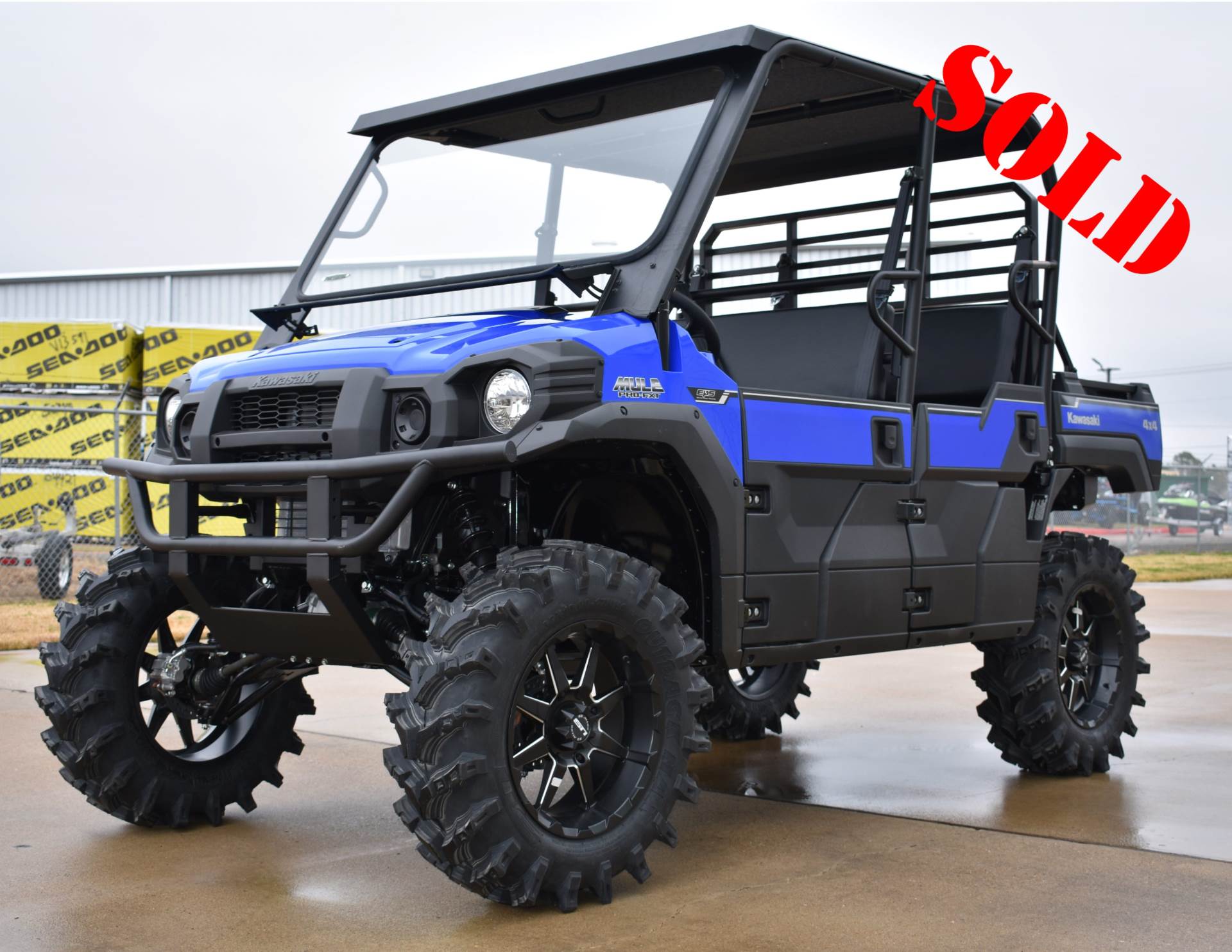 New 2018 Kawasaki Mule PRO-FXT EPS Vibrant Blue | Utility Vehicles