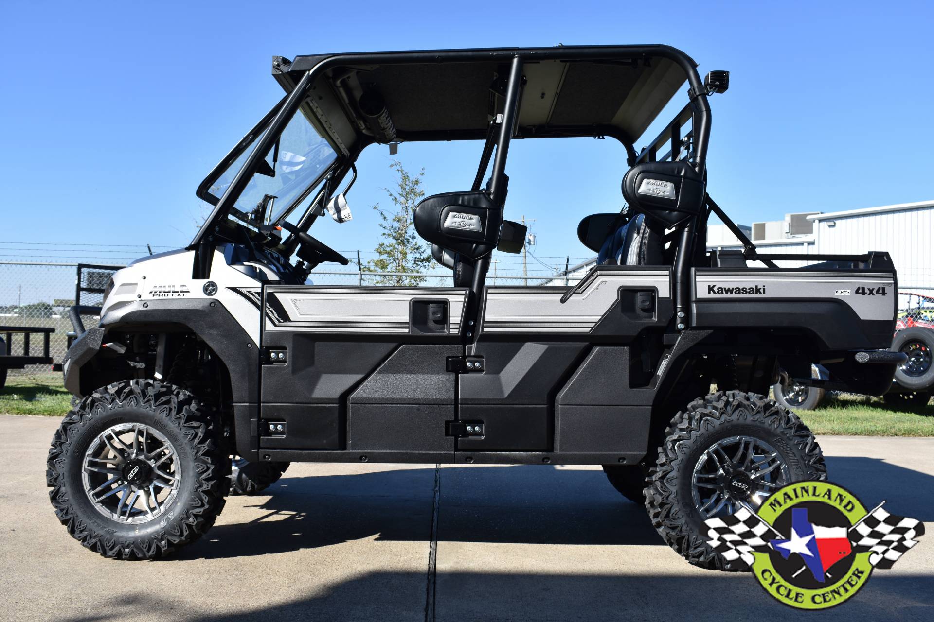 New 2020 Kawasaki Mule PRO-FXT Ranch Edition Metallic Phantom