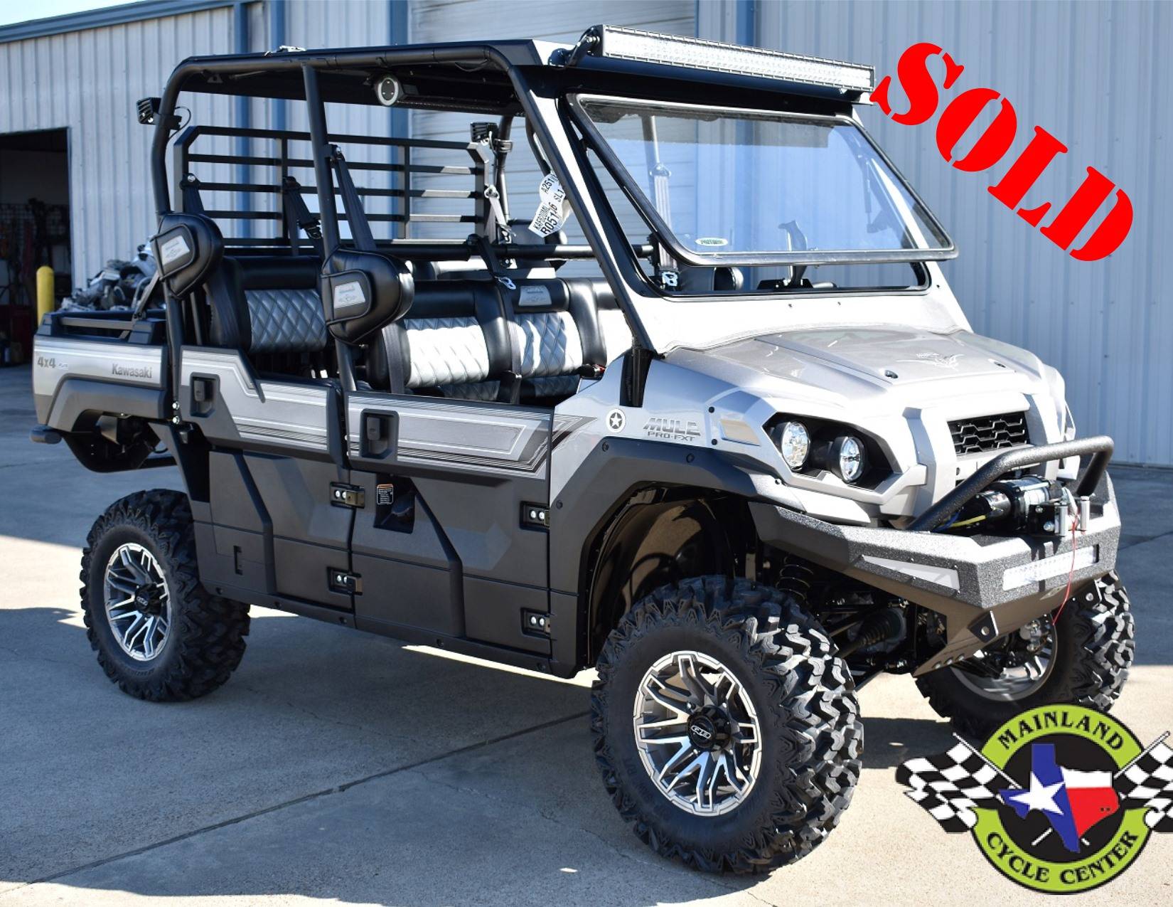 New 2020 Kawasaki Mule PRO-FXT Ranch Edition Metallic Phantom