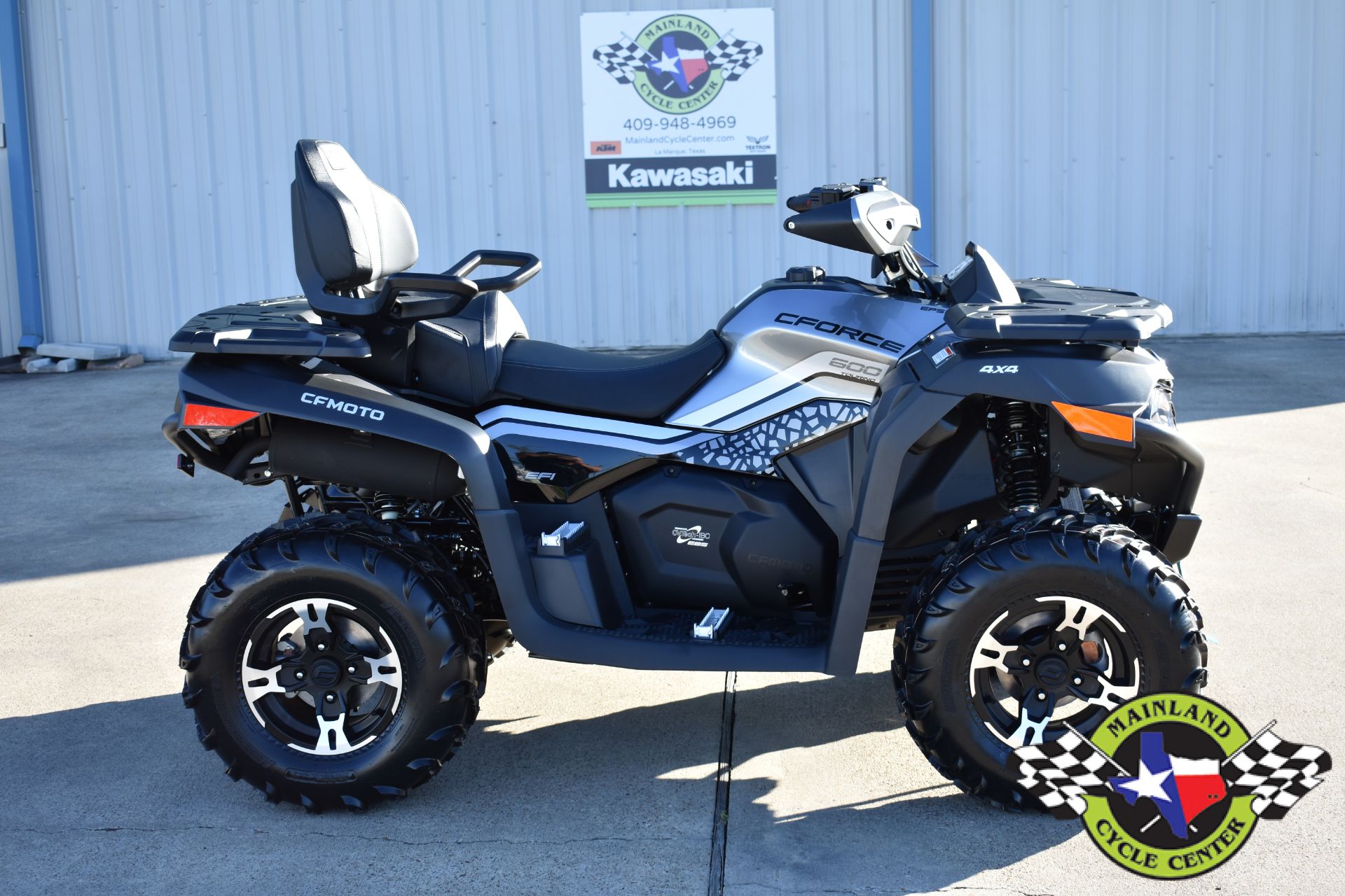 New 2021 CFMOTO CForce 600 Touring Grey | ATVs in La Marque