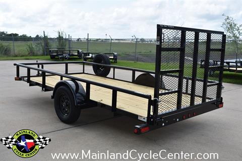 New 2022 Top Hat 77 X 14 Single Axle Pipe Top Spring Ramp