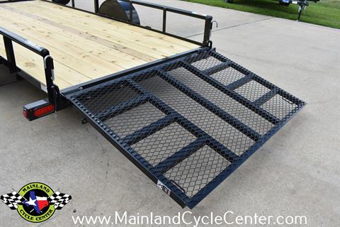 New 2022 Top Hat 77 X 14 Single Axle Pipe Top Spring Ramp