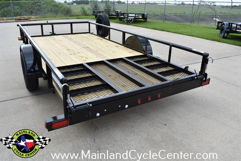 New 2022 Top Hat 77 X 14 Single Axle Pipe Top Spring Ramp