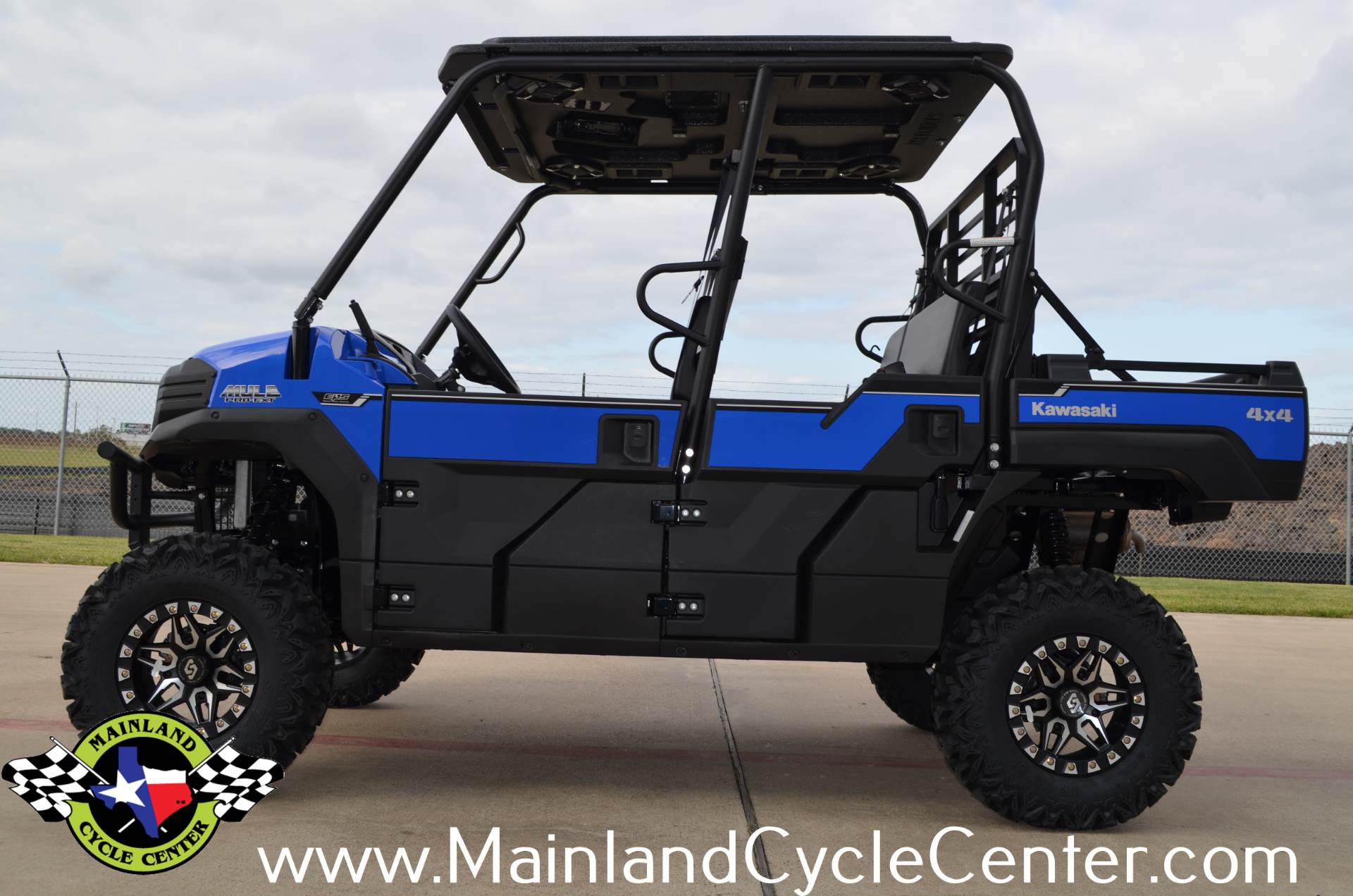 New 2017 Kawasaki Mule PRO-FXT EPS Vibrant Blue | Utility Vehicles