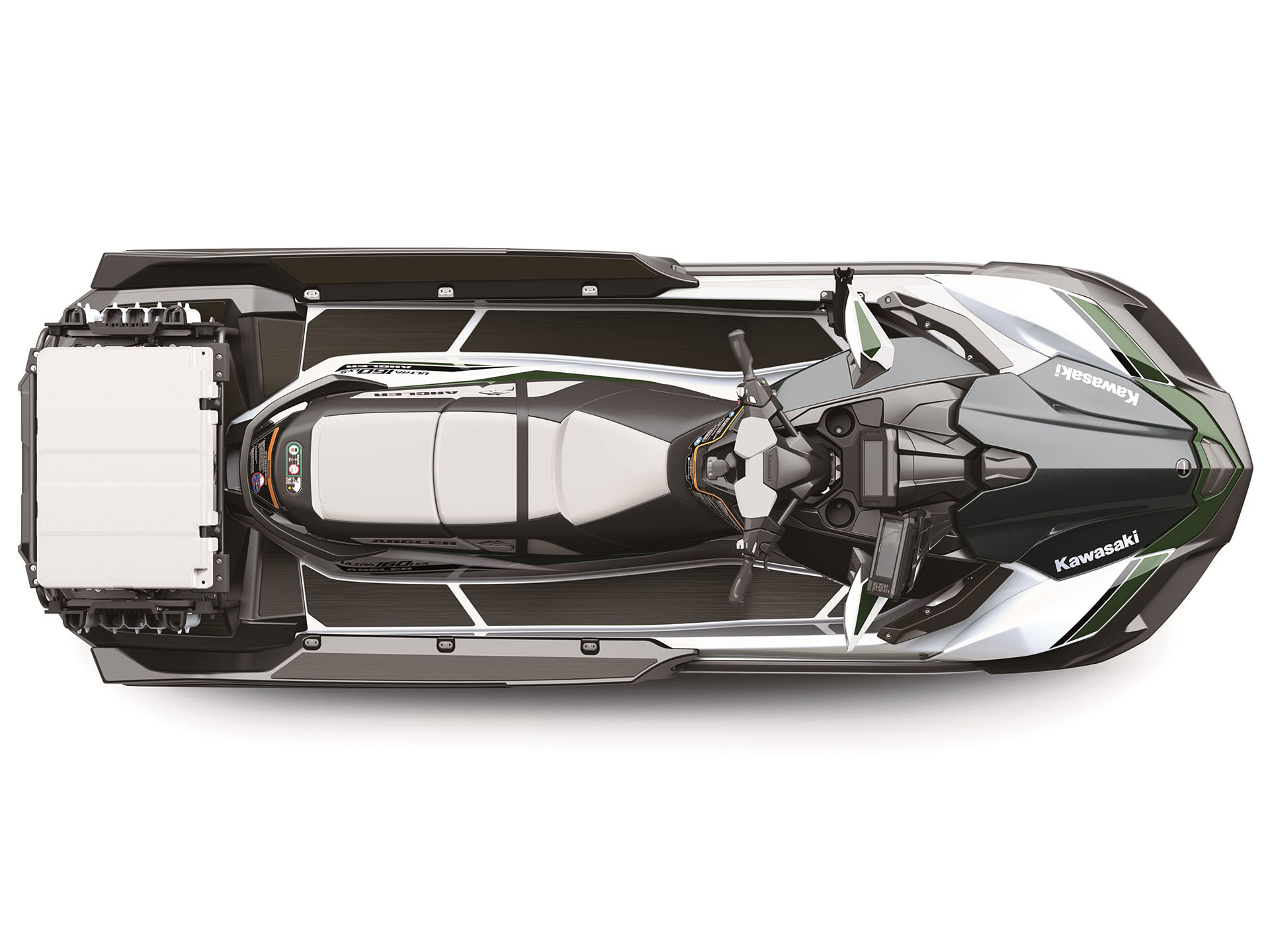 New 2025 Infinity Jet Ski Ultra 160LX-S Angler Crystal White