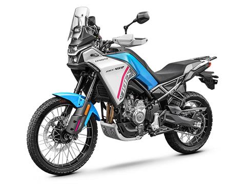 New 2025 CFMOTO IBEX 450 Zephyr Blue | Motorcycles in La Marque