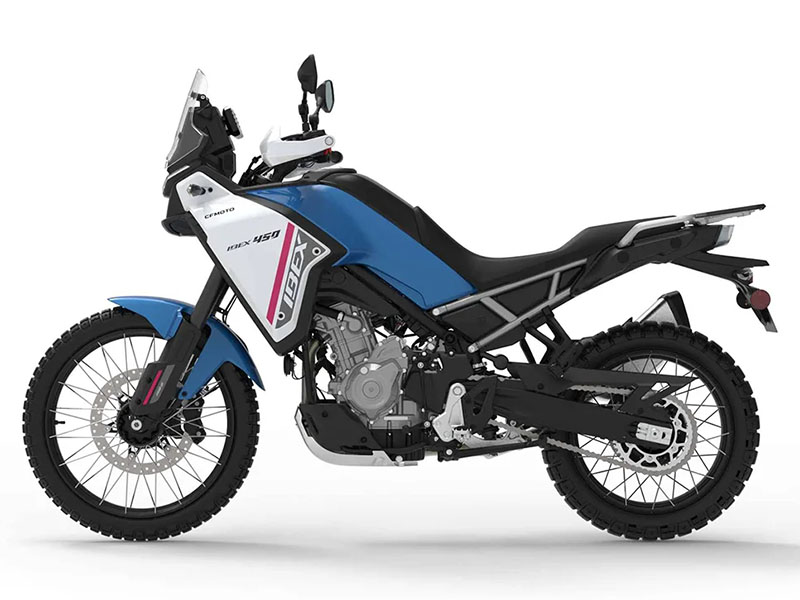 ブルー450 New 2025 CFMOTO IBEX 450 Zephyr Blue | Motorcycles in La Marque