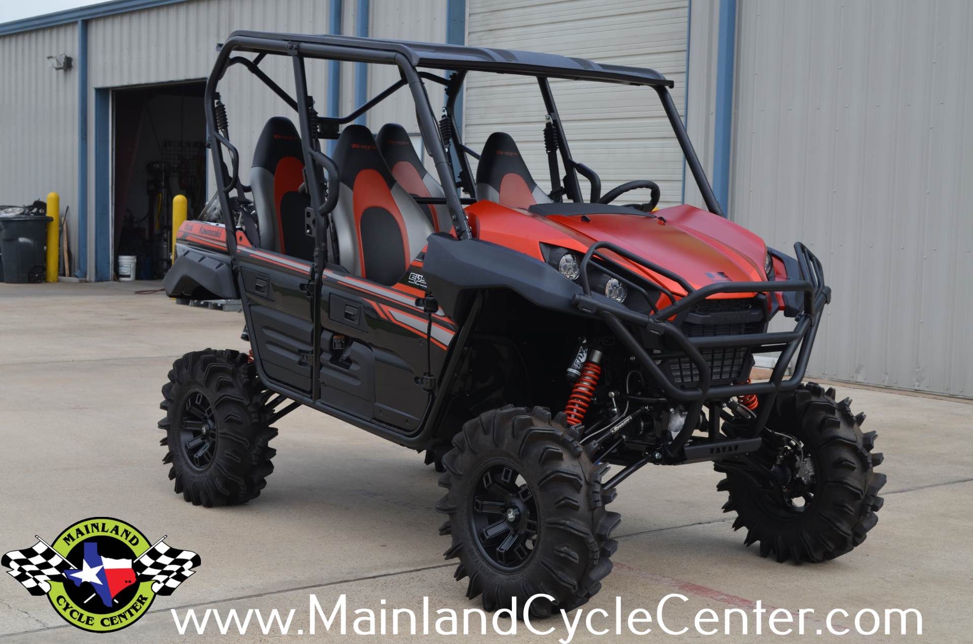 New 2017 Kawasaki Teryx4 LE Candy Matte Burnt Orange | Utility