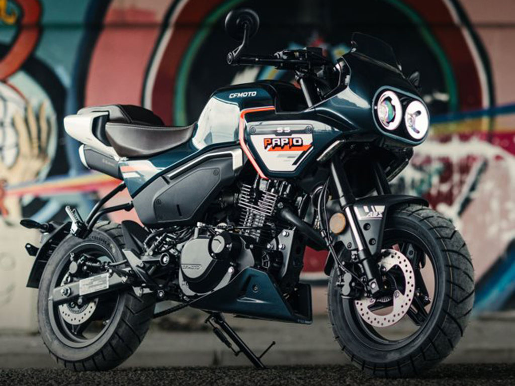 New 2025 CFMOTO Papio SS Moss Green | Motorcycles in La Marque, TX