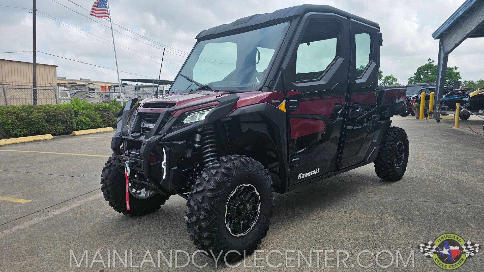2026 Kawasaki RIDGE® CREW Platinum Ranch Edition HVAC 8