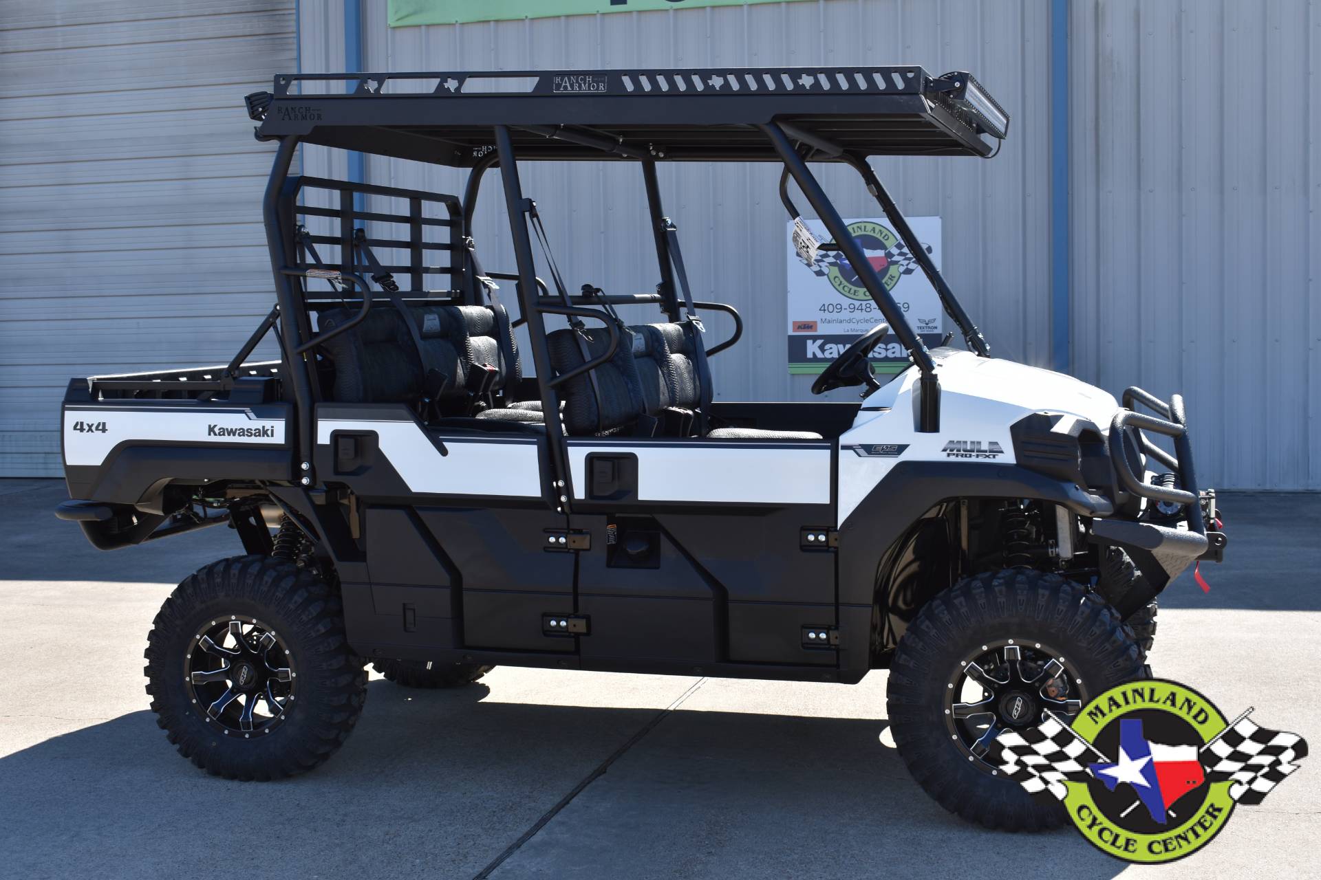 New 2021 Kawasaki Mule PRO-FXT EPS Bright White | Utility Vehicles