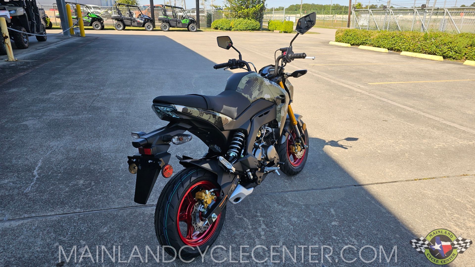 New 2025 Kawasaki Z125 Pro Cypher Camo Beige | Motorcycles in La