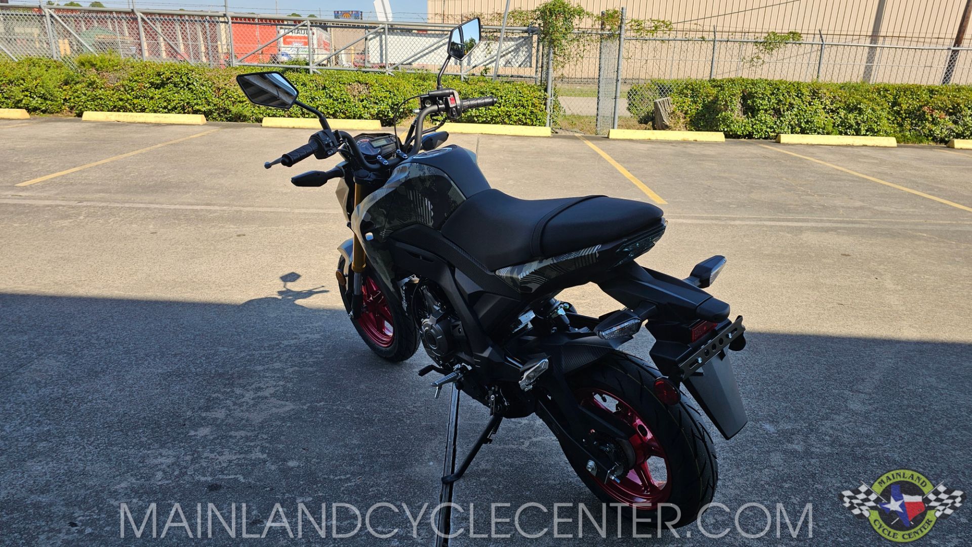 New 2025 Kawasaki Z125 Pro Cypher Camo Beige | Motorcycles in La