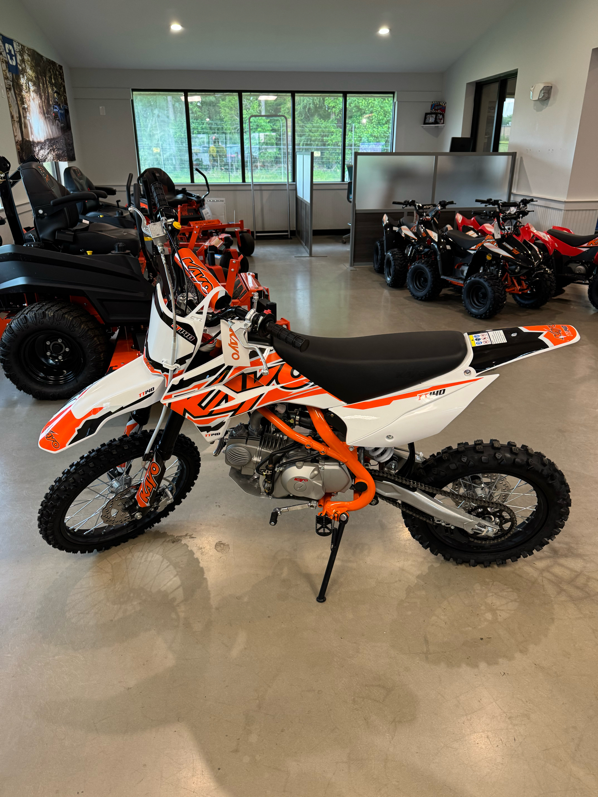 New 2025 Kayo TT 140 White | Motorcycles in Lancaster SC | KAY000189