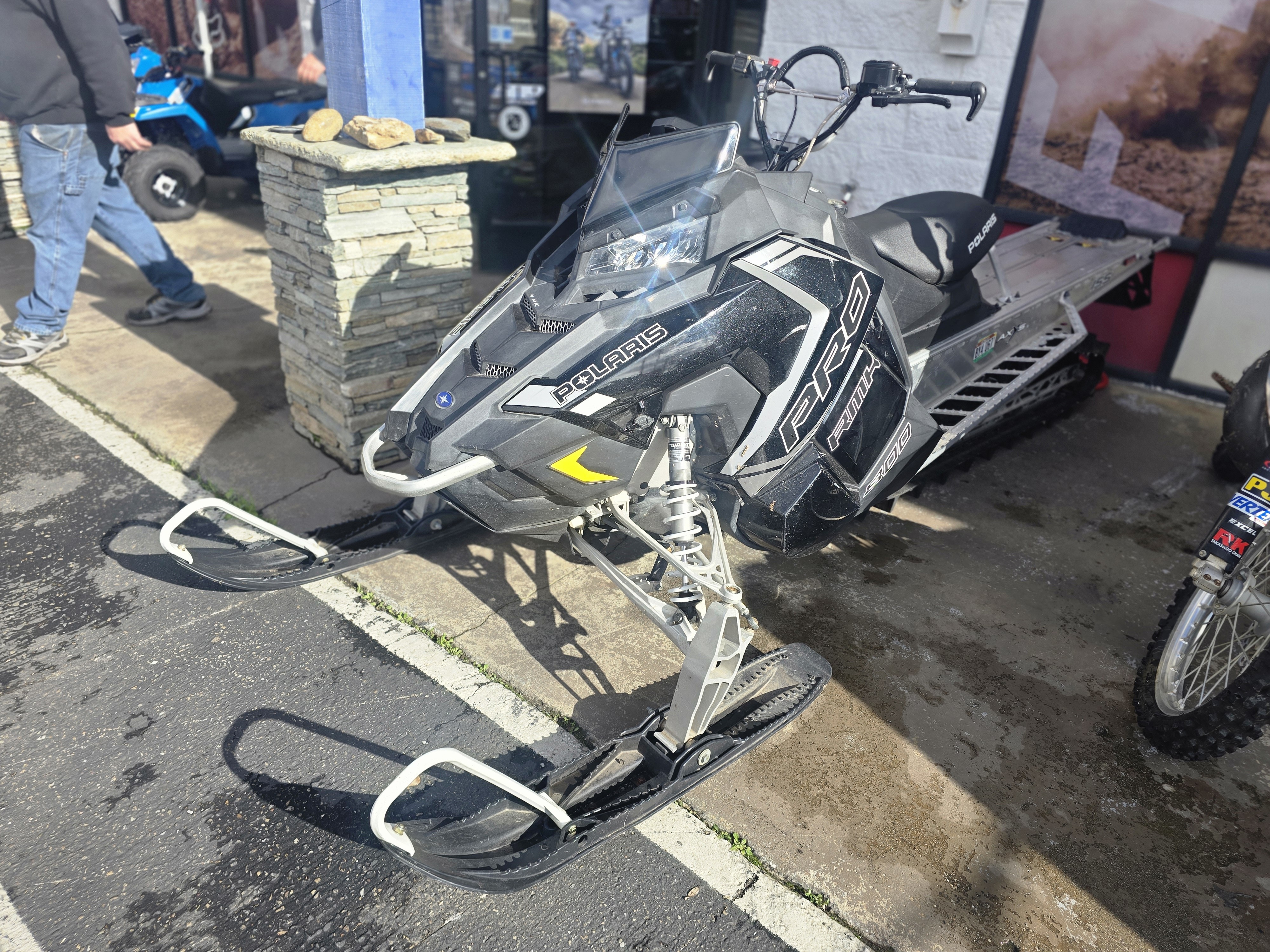 2018 Polaris 800 PRO-RMK 155 Snowmobiles Auburn California U155047