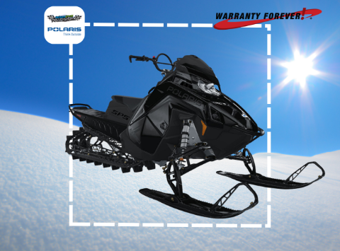 2027 Polaris 850 RMK SPS 155 Gloss Black ES 7S