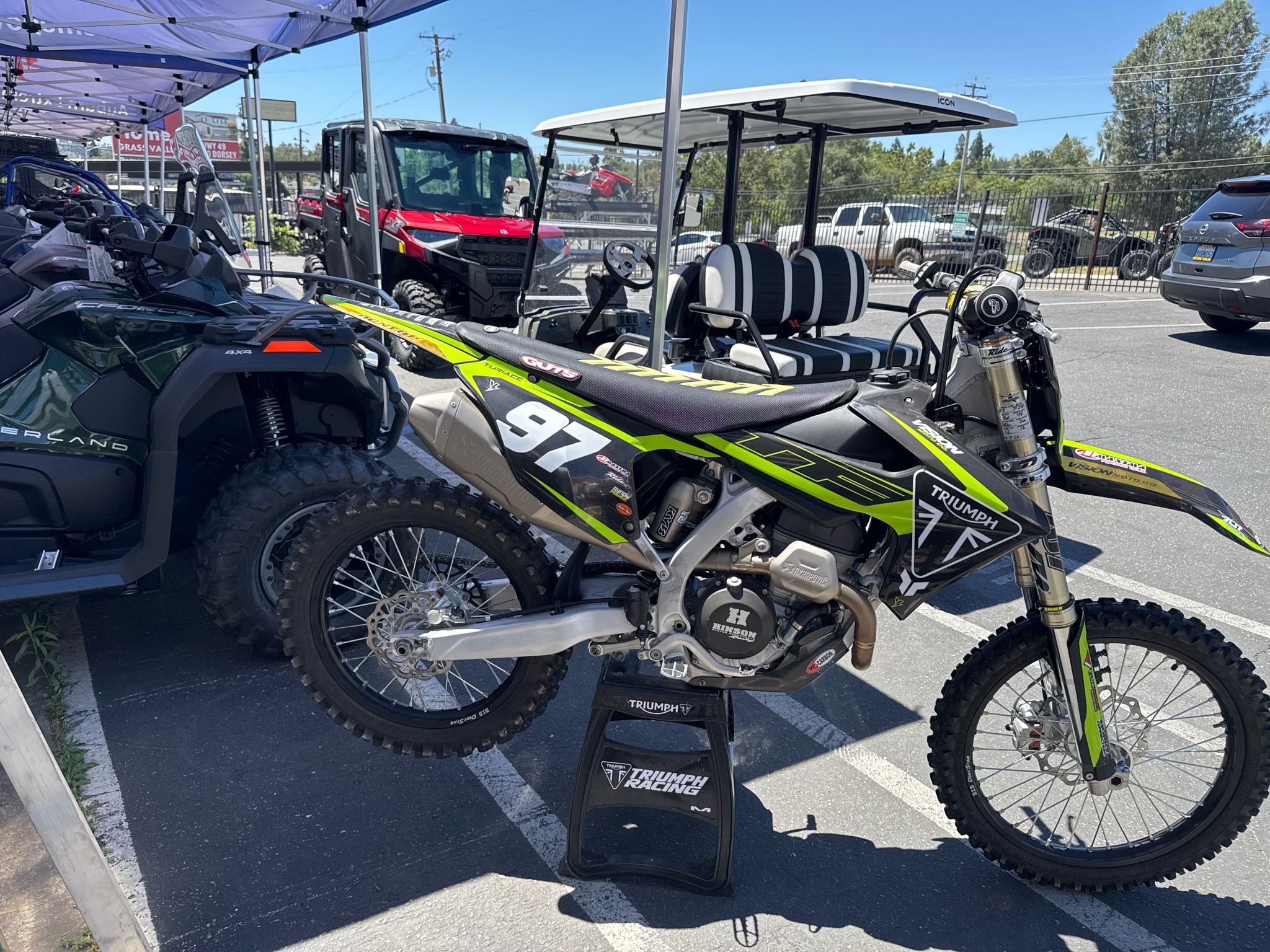 2025 Triumph TF 250-X Motorcycles Auburn California UCC4097