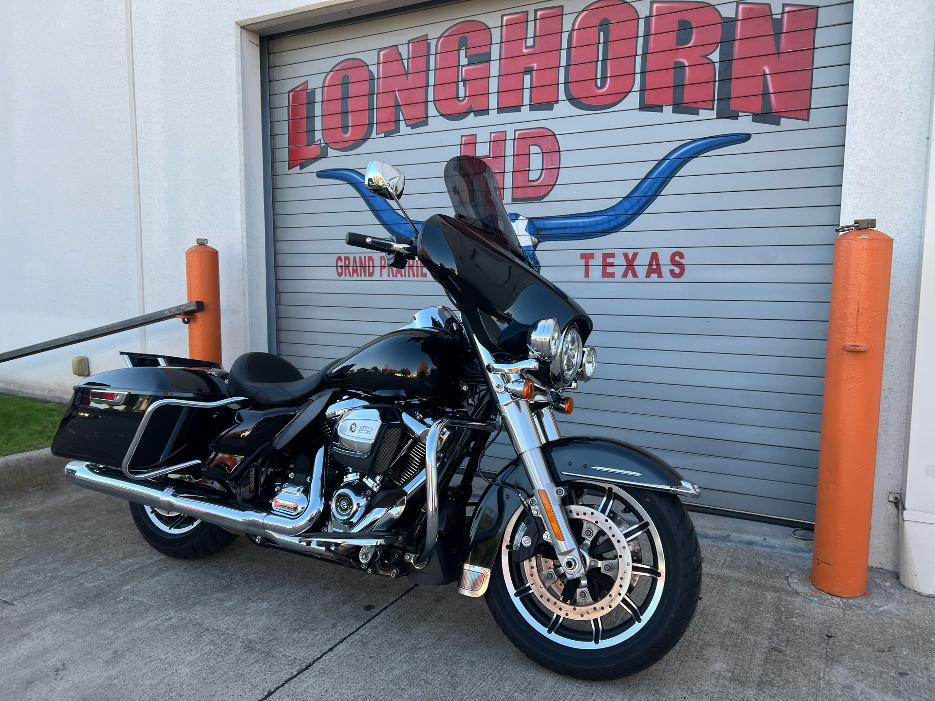 Used 2022 Harley-Davidson Police Electra Glide Standard Black