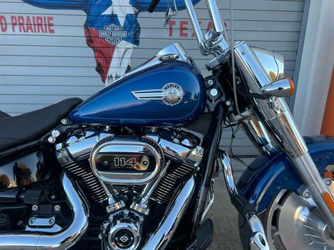 Certified Pre-Owned 2022 Harley-Davidson Fat Boy® 114 Reef Certified Pre-Owned 2022 Harley-Davidson Fat Boy® 114 Reef