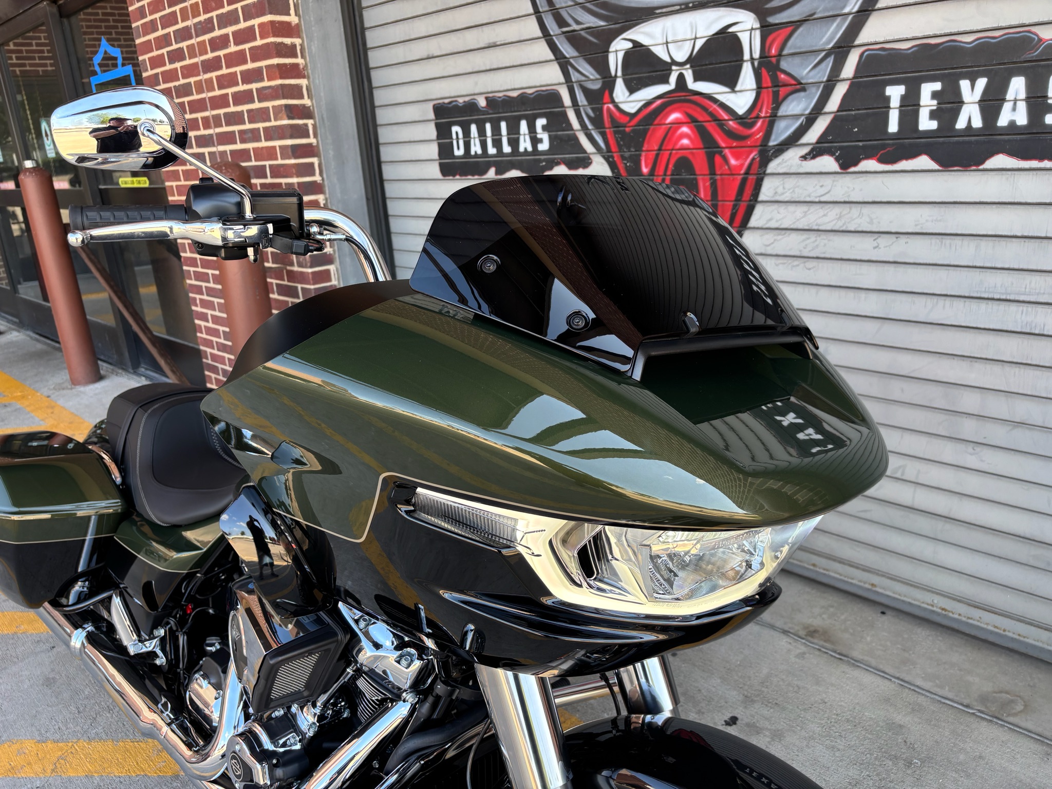 New 2026 Harley-Davidson Road Glide® Olive Steel Metallic / Vivid